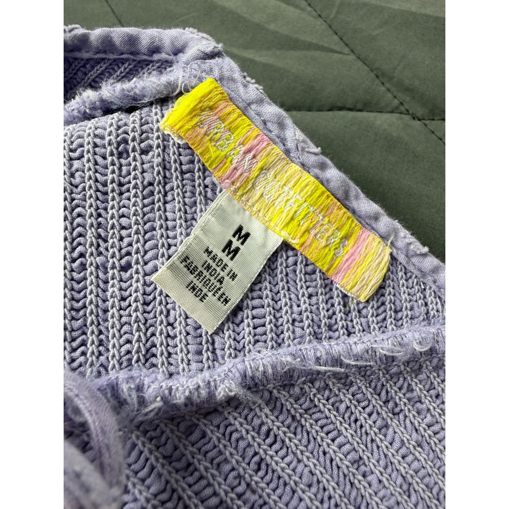 Urban Outfitters Camisole Top Womens M Lavender Smocked Adjustable Straps - Picture 7 of 9